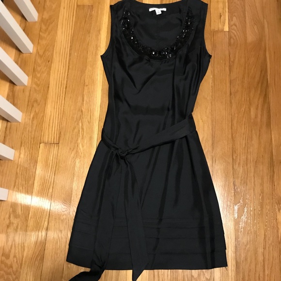 Banana Republic Black Silk Dress - Picture 2 of 8